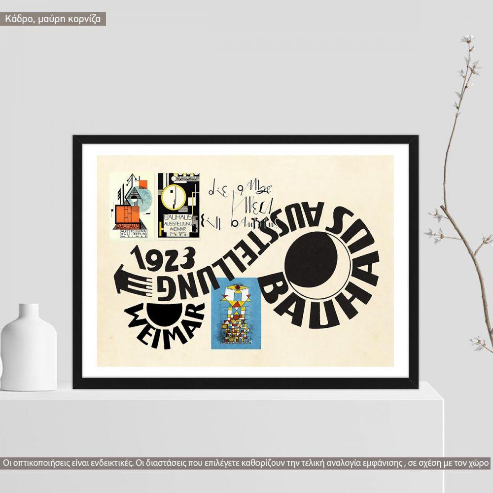 Exhibition Poster Bauhaus, 1923 V