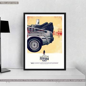 Back to the future III, poster