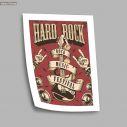 Hard rock, αφίσα, κάδρο