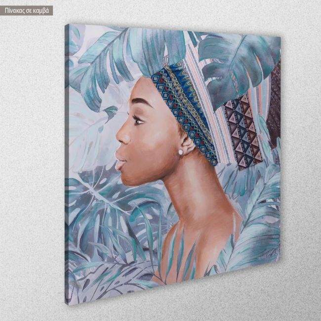 Canvas print In blue