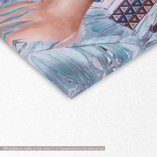 Canvas print In blue