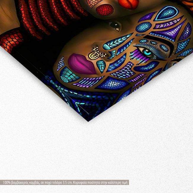 Canvas print Tinted Gaze