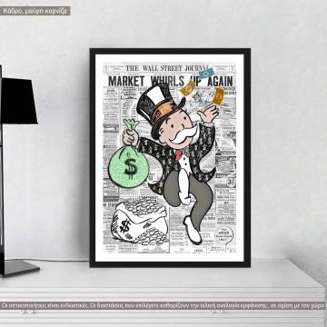 It's raining men(ey) I, poster