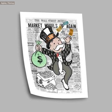 It's raining men(ey) I, poster 2