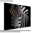 Canvas print Zebra closeup