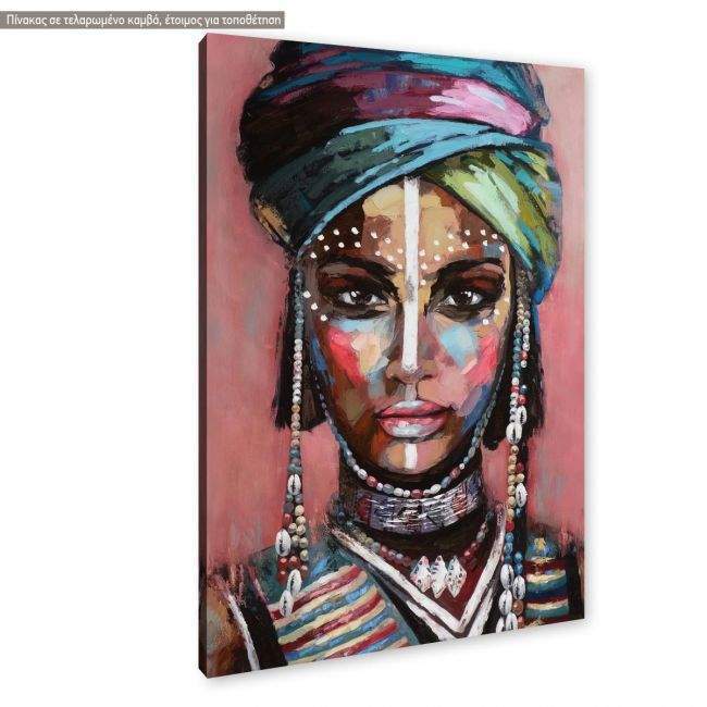 Canvas print, Woman with headband