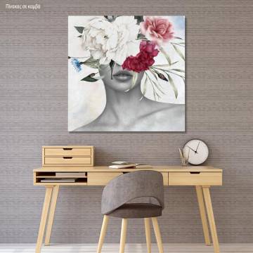 Canvas print Flowers on my mind