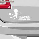 Baby car sticker Keep calm little girl on board