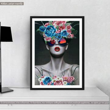 Surrealistic figure IIX, poster