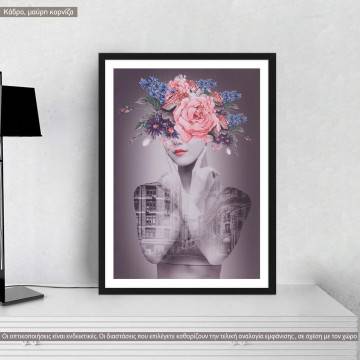 Surrealistic figure IX, poster