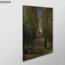 Πίνακας ζωγραφικής Avenue of Poplars, Vincent van Gogh, αντίγραφο σε καμβά, κοντινό