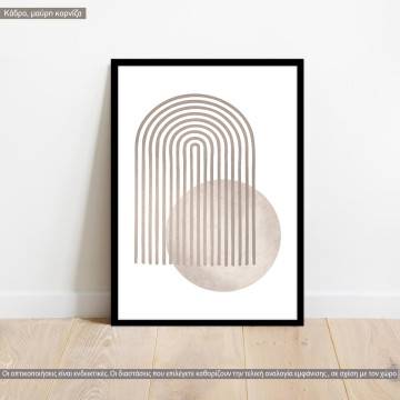 Shapes within shapes, poster