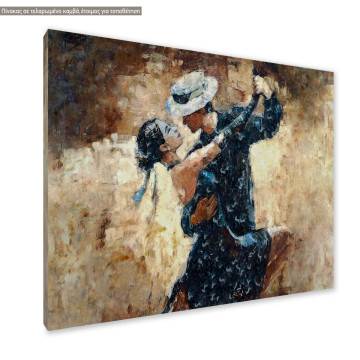 Canvas print Tango dancers Framed canvas View 1 2