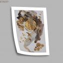 Abstract in gold, αφίσα, κάδρο