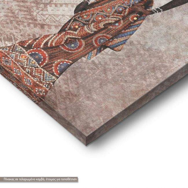 Canvas print, African woman