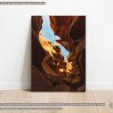 Canvas print, Curvy rock formation I