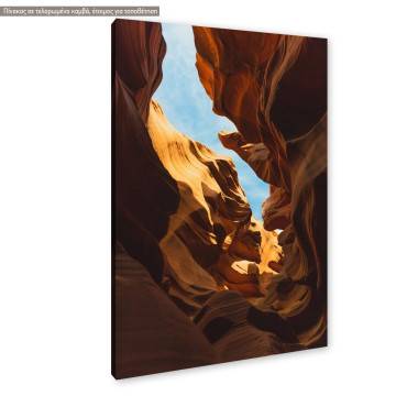 Canvas print Curvy rock formation I Framed canvas View 1 2