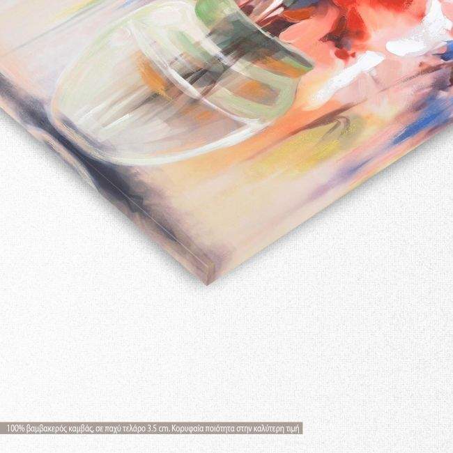 Canvas print Wild flowers in a vase