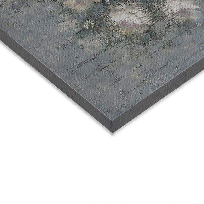 Canvas print, Abstract flowers with vase