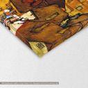 Canvas print Crescent of houses, Schiele E.