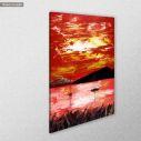 Canvas print Cloudy sunset
