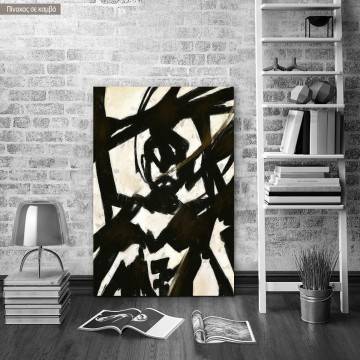 Canvas print The darkness of the soul vertical