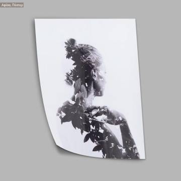 Flora nature, κάδρο, μαύρη κορνίζα 2