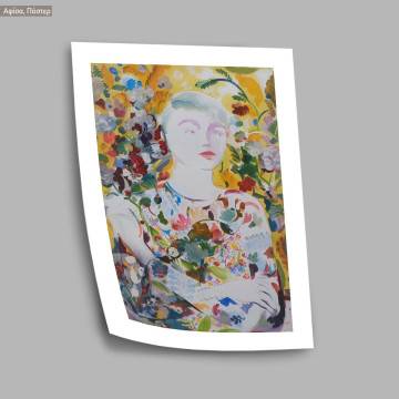 Woman Matisse style I, poster 2