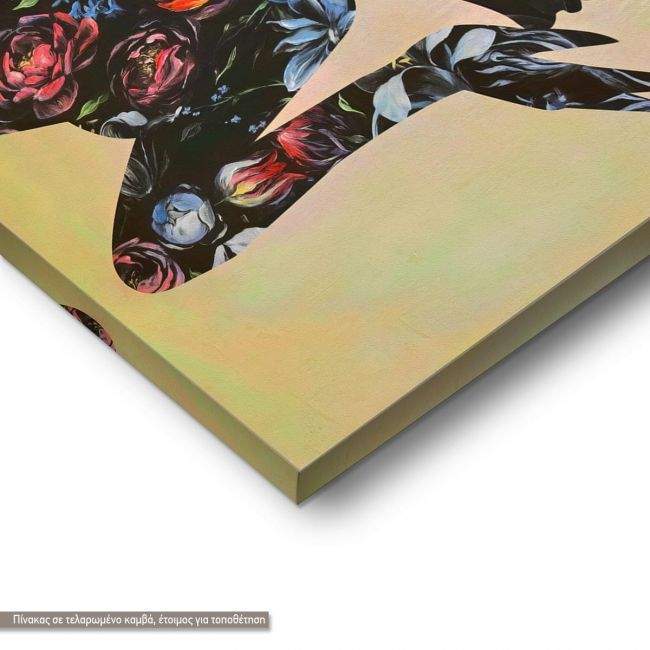 Canvas print Floral female figure I