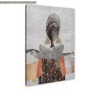 Canvas printGeometric female figure I