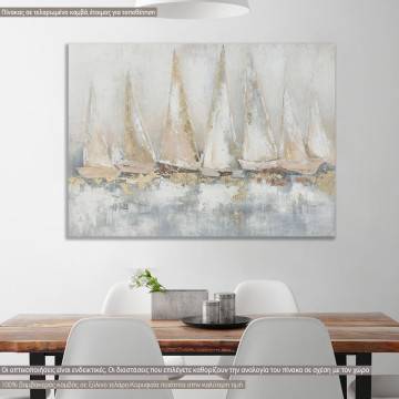 Πίνακας σε καμβά Sailing yachts