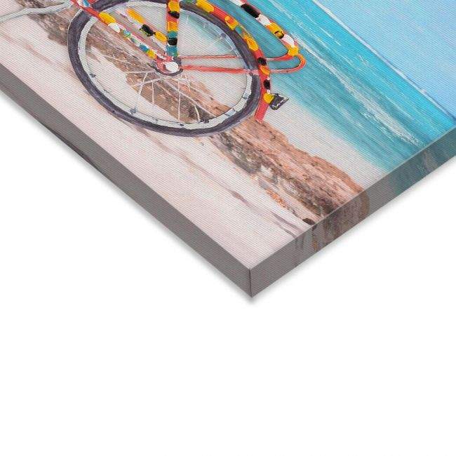 Πίνακας σε καμβά Collage bicycle, λεπτομέρεια