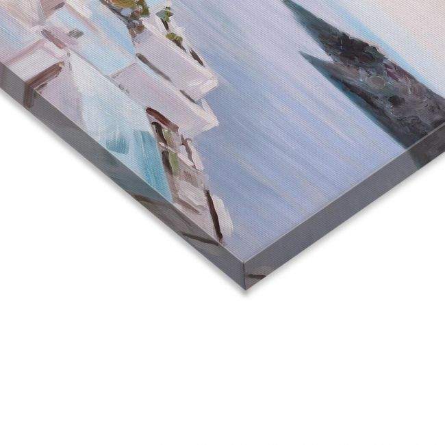 Canvas print A Greek island scenery
