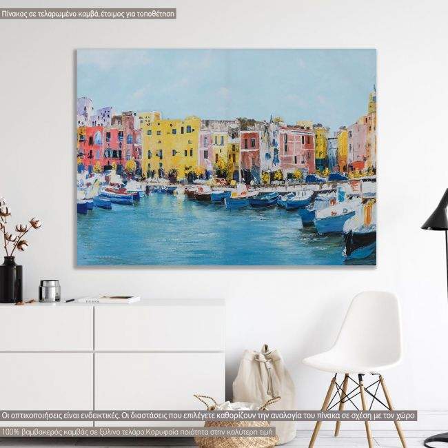 Canvas print Colorful Venice