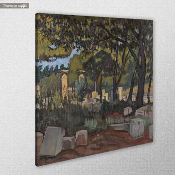 Canvas print Landscape from Olympia 2