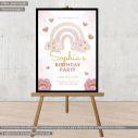Canvas print birthday party, Unicorn