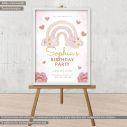 Canvas print birthday party, Unicorn