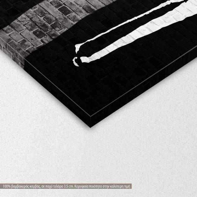 Canvas print Banana fiction, street art