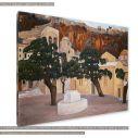 Canvas print Walls of Monemvasia, Maleas K
