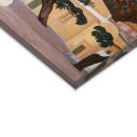 Πίνακας ζωγραφικής Τείχη Μονεμβασιάς, Μαλέας  Κ, αντίγραφο σε καμβά, λεπτομέρεια