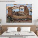Canvas print Well windlass, Maleas K