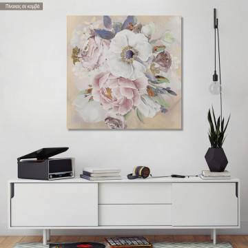 Πίνακας σε καμβά Flower bouquet I