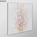 Canvas print Hanging pink and white flowers