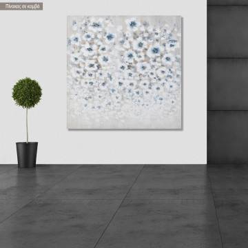 Canvas print Hanging white flowers