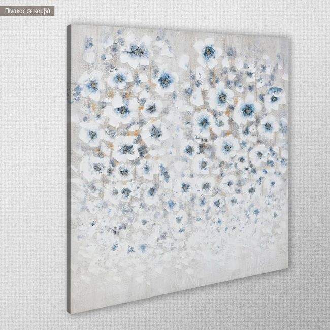Canvas print Hanging white flowers