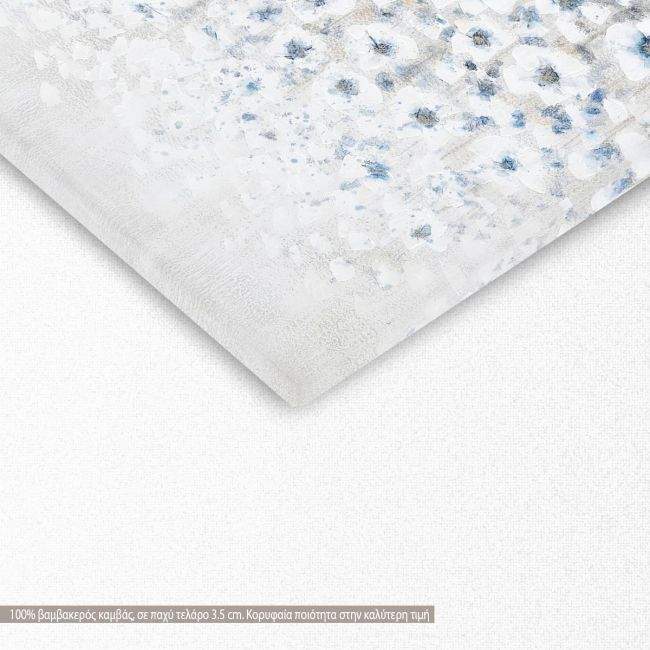 Canvas print Hanging white flowers