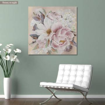 Canvas print Many flower synthesis