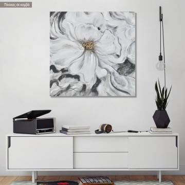 Canvas print White bloom I