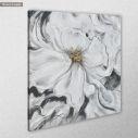 Πίνακας σε καμβά White bloom I, κοντινό
