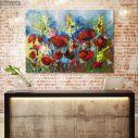 Canvas print Poppies, Red spring poppy